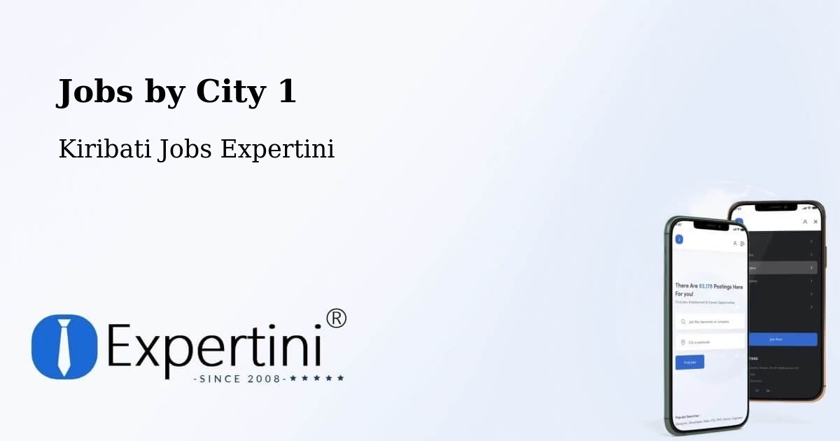 City Jobs in Kiribati - Expertini